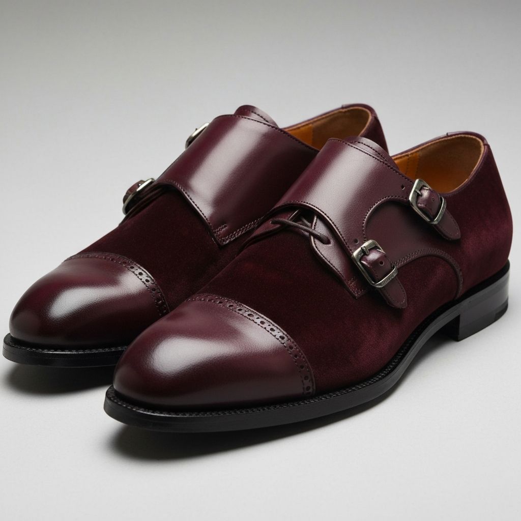 MONK STRAP BORDEAUX