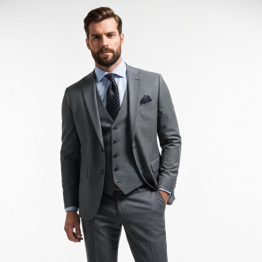 ABITO UOMO GRIGIO CHIARO ESTIVO