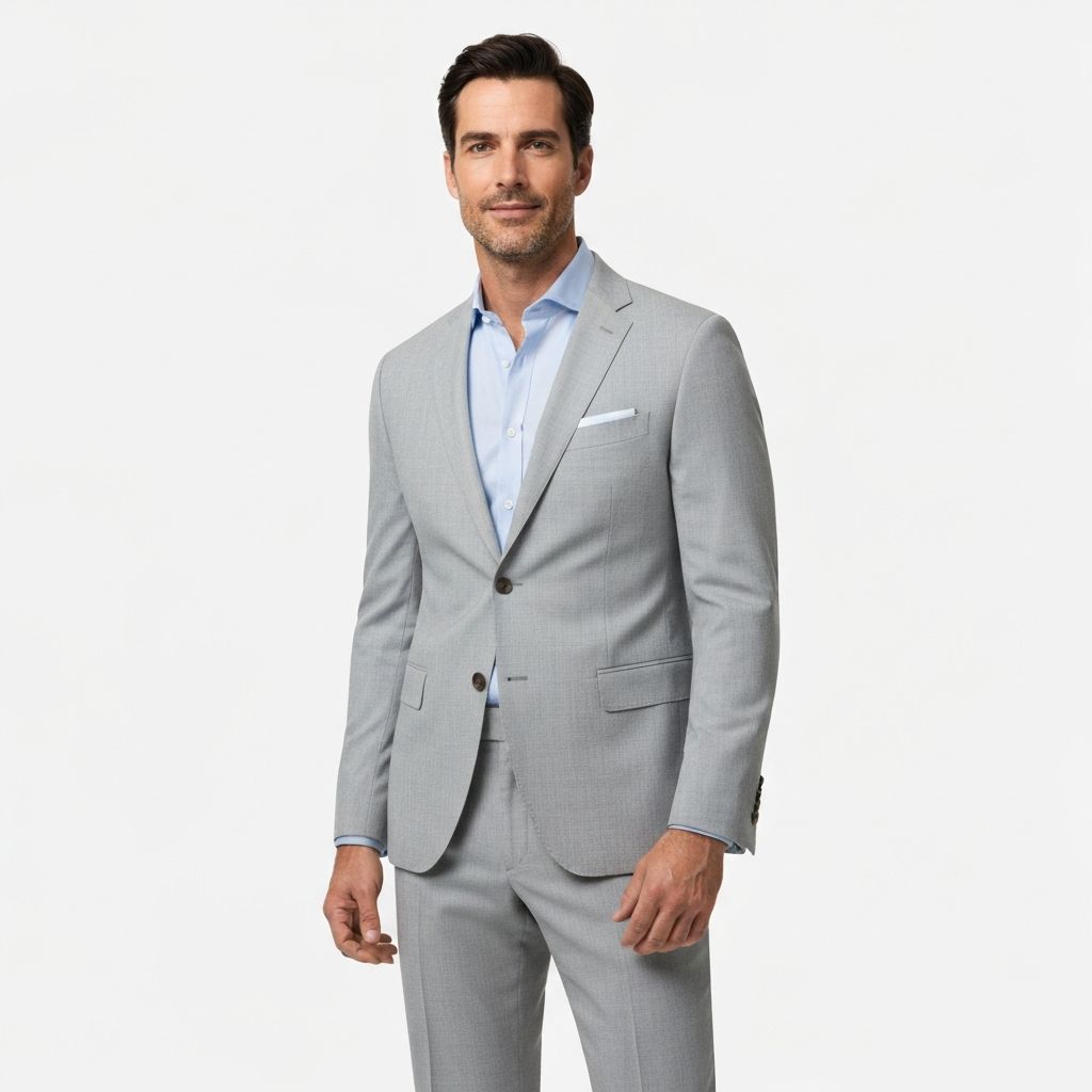 ABITO UOMO GRIGIO ANTRACITE BUSINESS