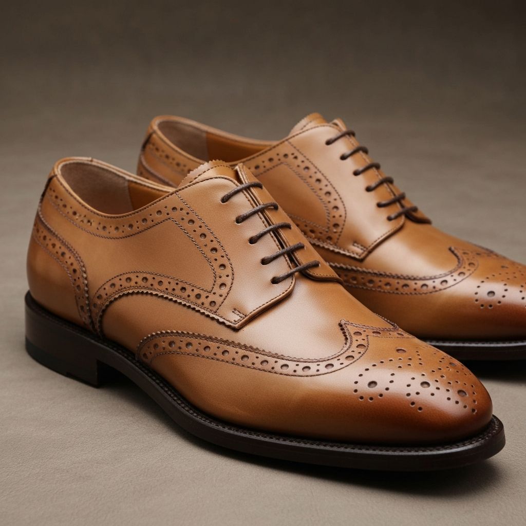 OXFORD BROGUE TAN